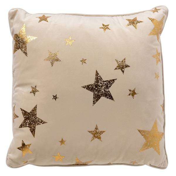 

Декоративная подушка Dutch Decor Stars, 45x15x45 см цвет whisper white