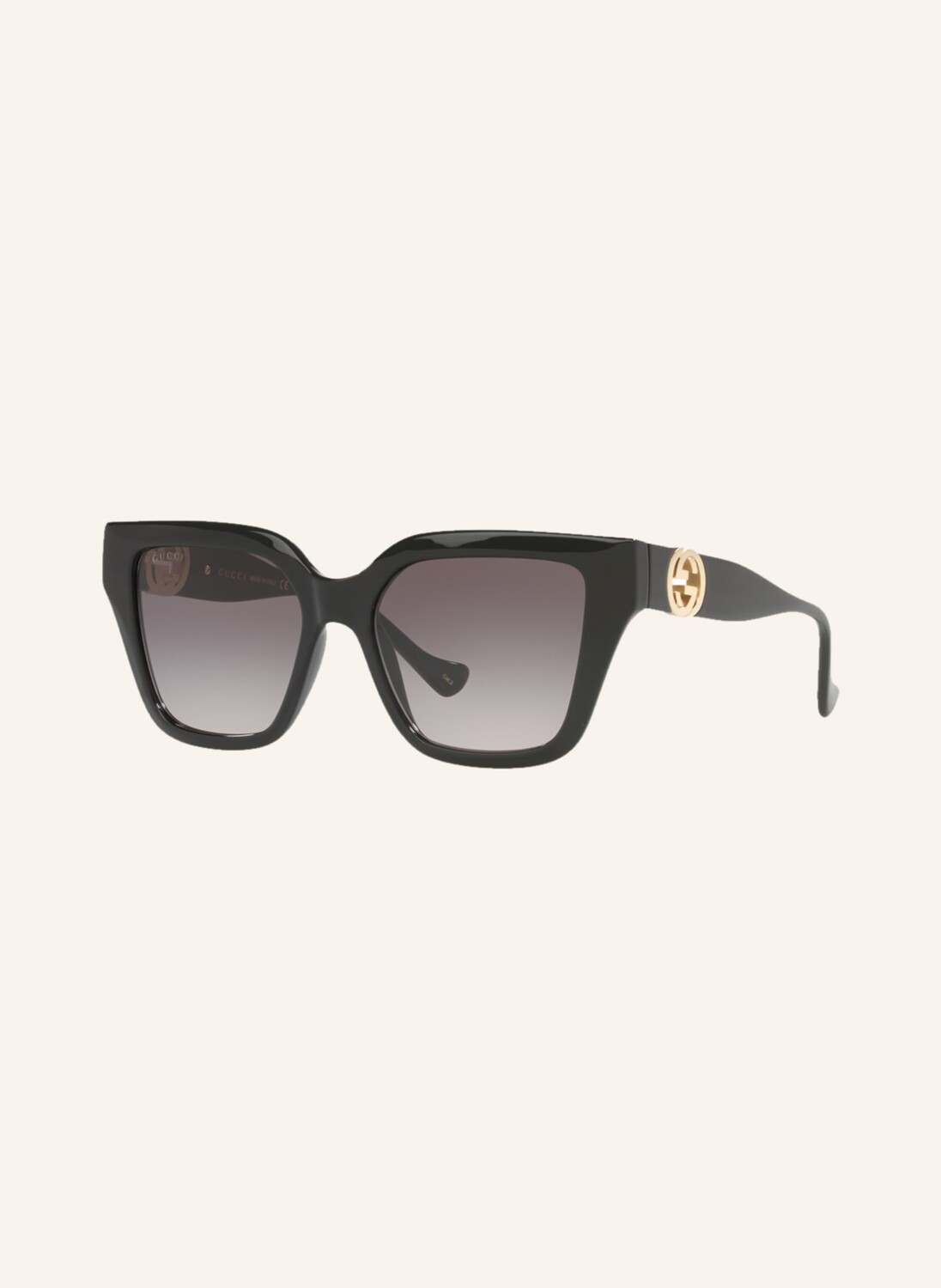 

Солнцезащитные очки gg1023s GUCCI, черный/серый градиент
