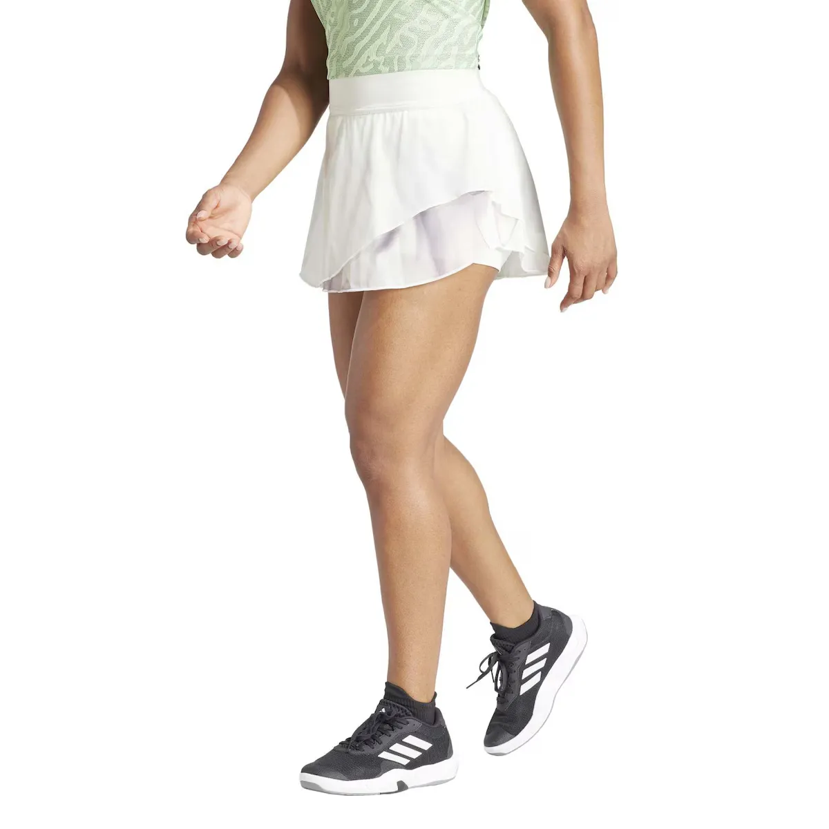 

Женская теннисная юбка PRINT PRO adidas, белый