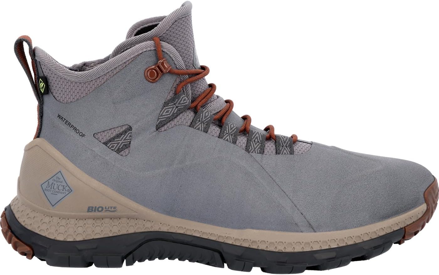 Мужские походные ботинки Mossy Oak Country DNA Outscape Max с шнуровкой Muck, серый
