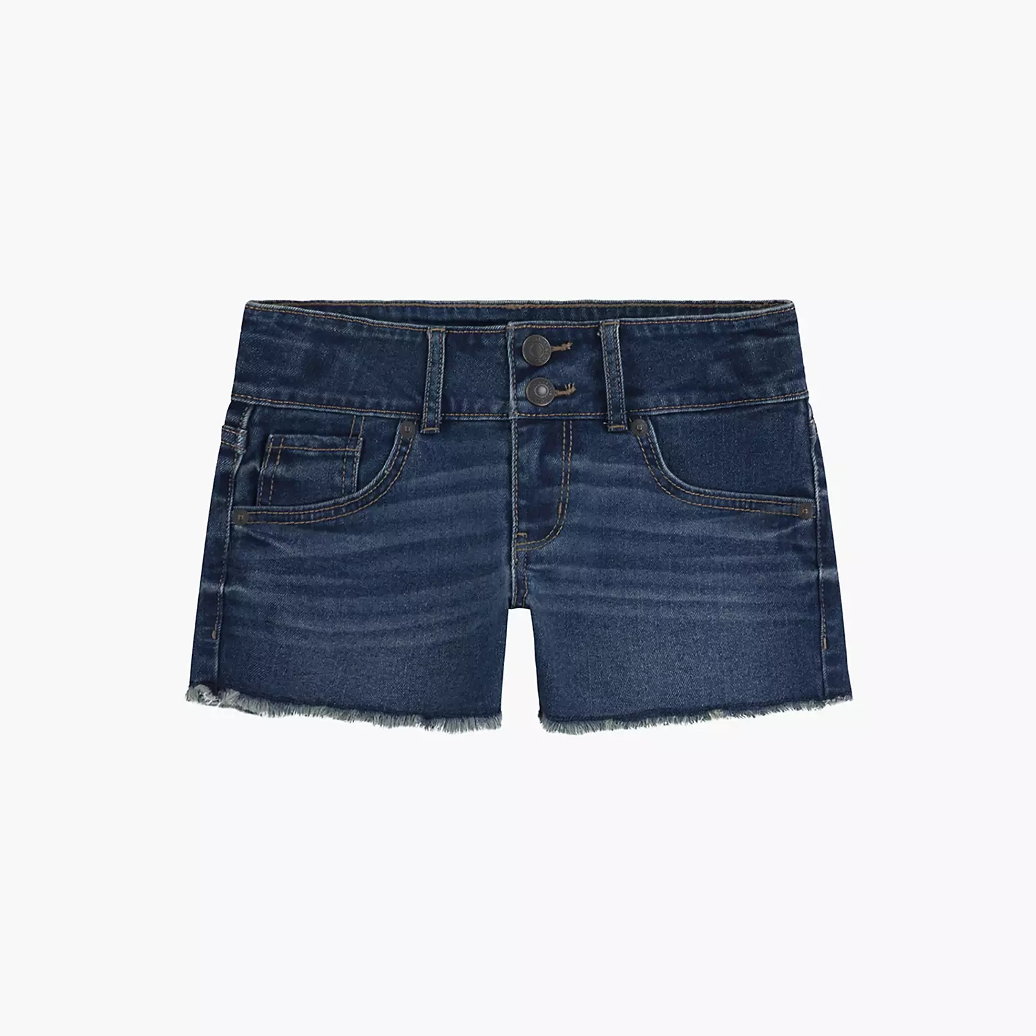 

Джинсовые шорты Double Shank для больших девочек 7-16 лет Levi's, цвет Walk the Walk - Dark Wash