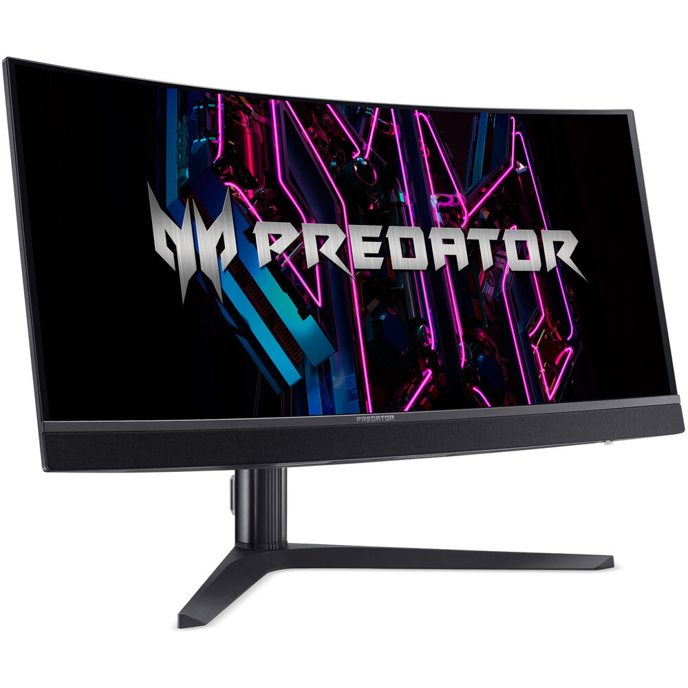 

Acer Predator X34 V 34-дюймовый ультраширокий изогнутый игровой монитор с разрешением 1440p HDR и частотой обновления 175 Гц