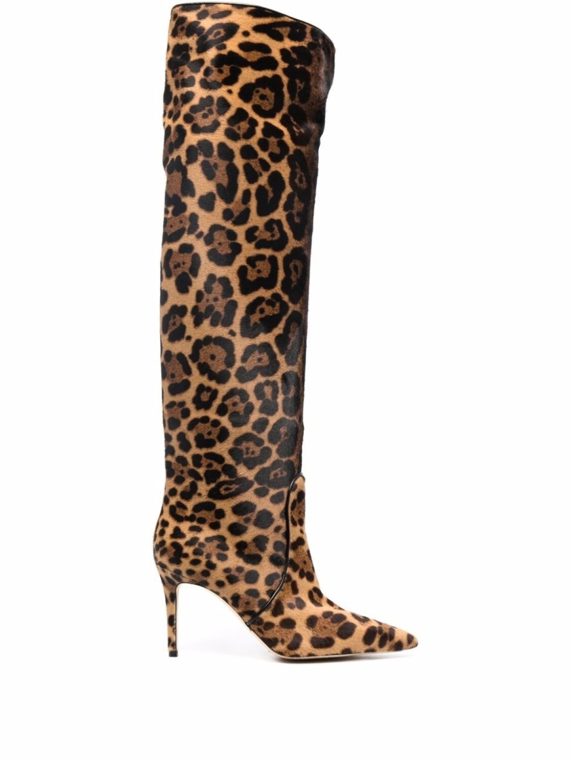

Scarosso сапоги Carra с леопардовым принтом из коллаборации с Brian Atwood, коричневый