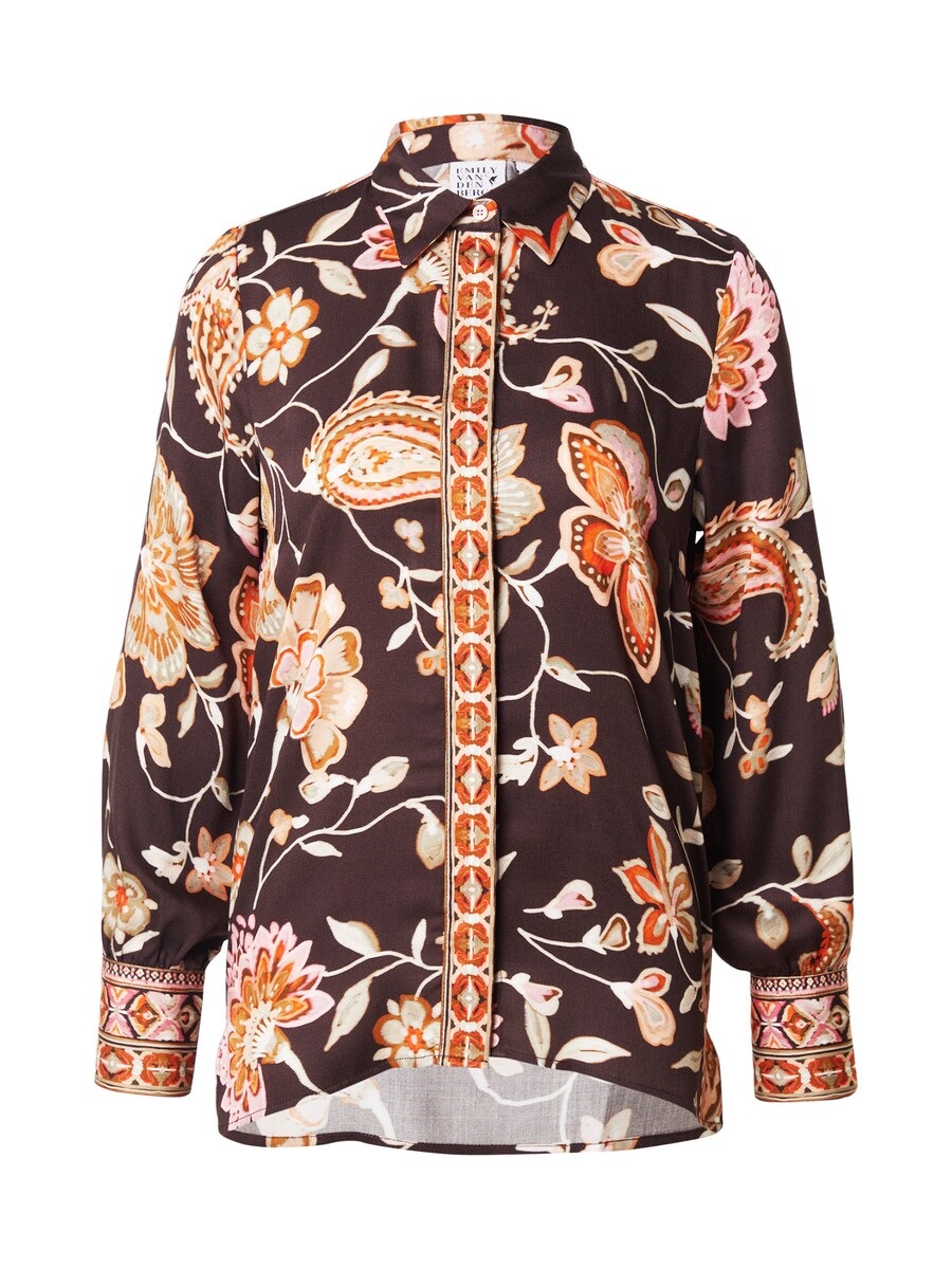 

Блуза Emily Van Den Bergh, шоколадный