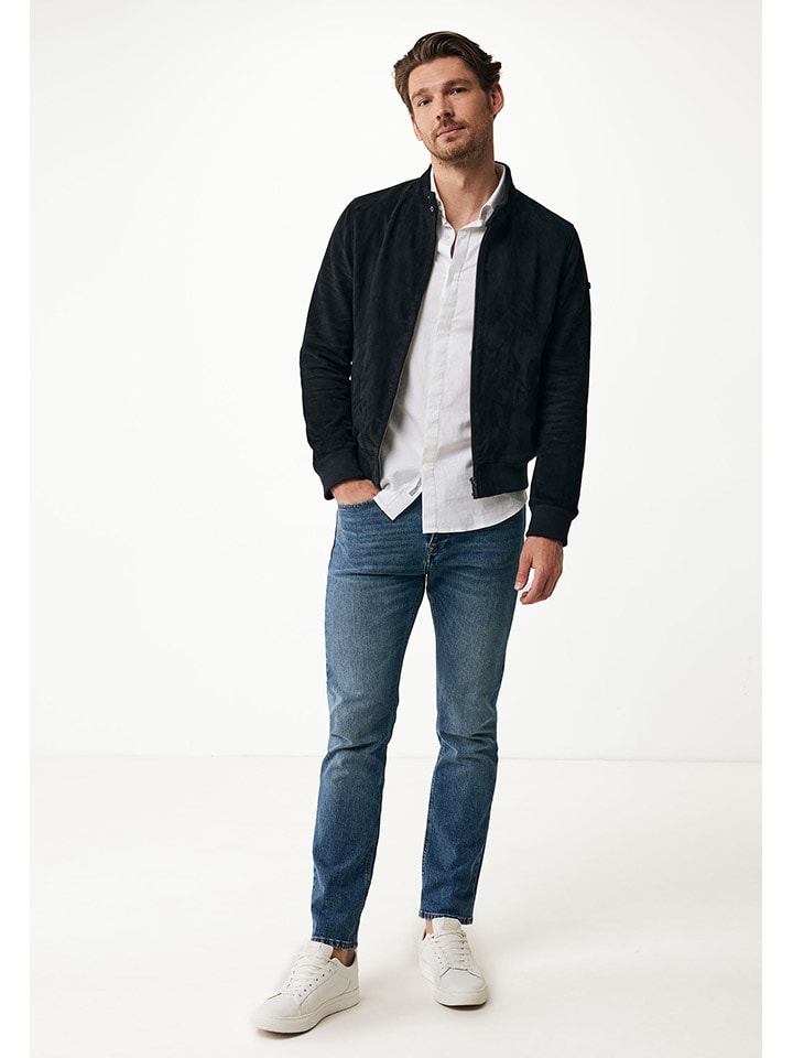 

Кожаная куртка Mexx Lederjacke, черный