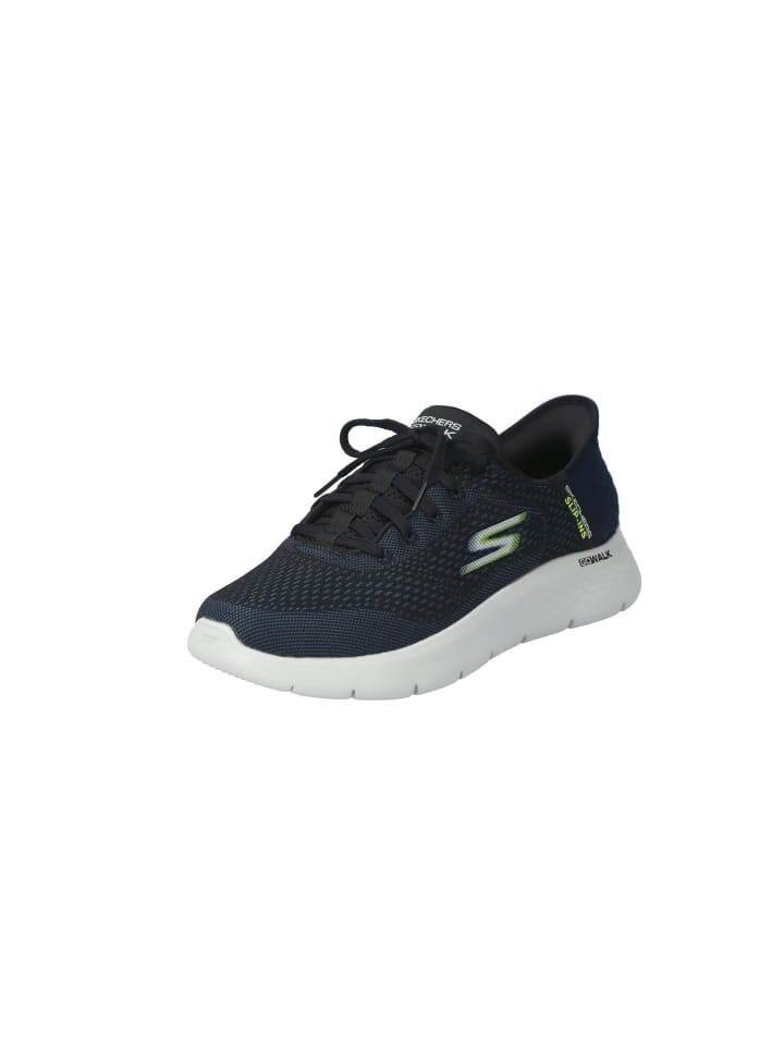 

Низкие кроссовки Skechers GO WALK FLEX NEW WORLD, цвет navy/lime, Синий, Низкие кроссовки Skechers GO WALK FLEX NEW WORLD, цвет navy/lime