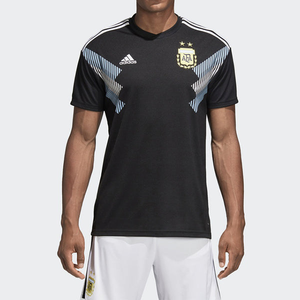 Спортивная футболка argentina 19/20 away jersey 'black' Adidas, черный — фото 3