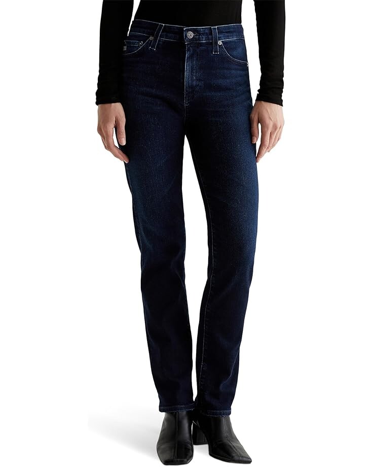 

Джинсы AG Jeans Mari Mid Rise Slim Straight Jeans in 3 Years Berlin, цвет 3 Years Berlin