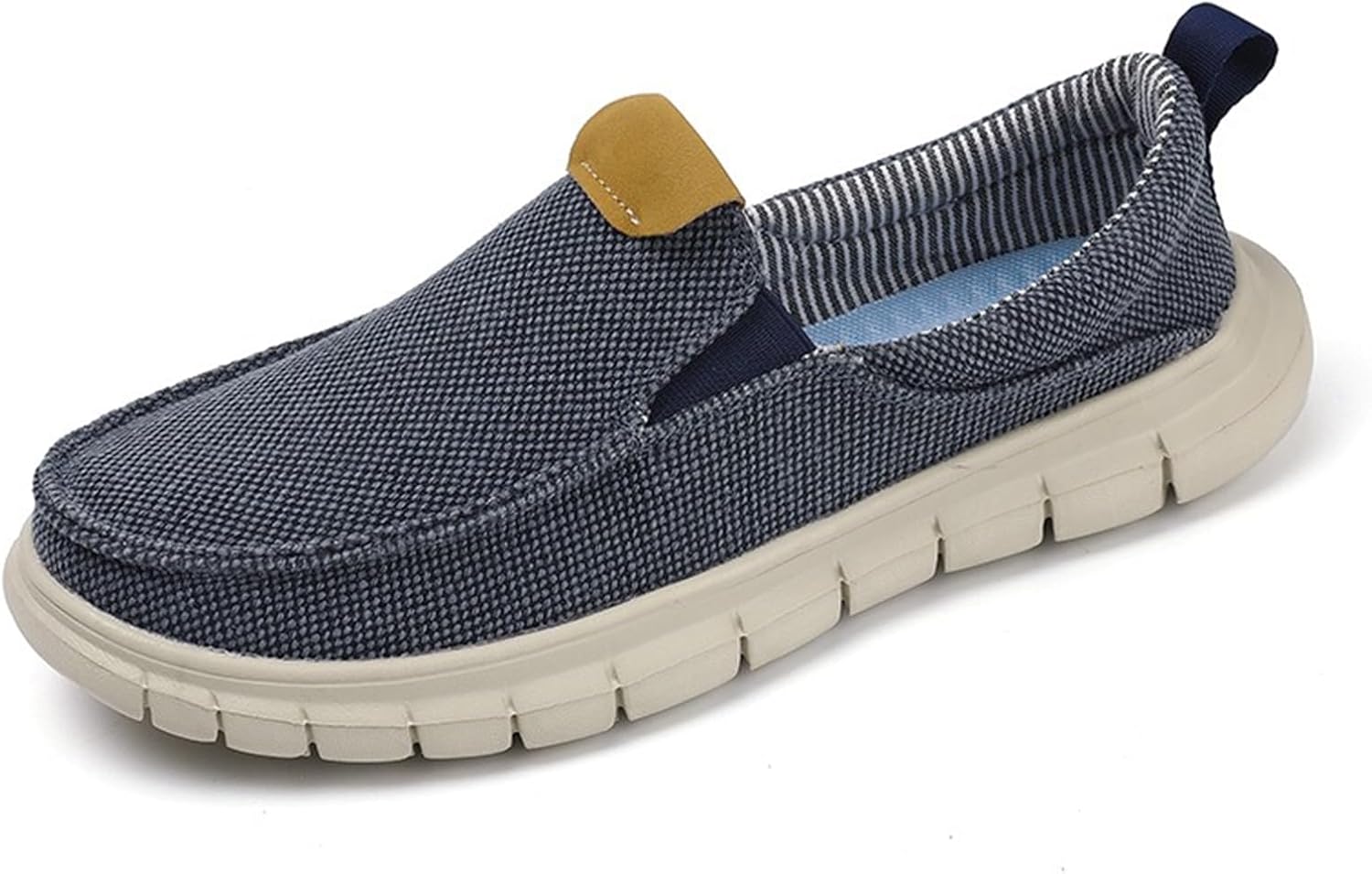 

Мужские мокасины без шнурков Легкие Дышащие Повседневные Обувь для Комфортной Ходьбы и Вождения Abborora, синий
