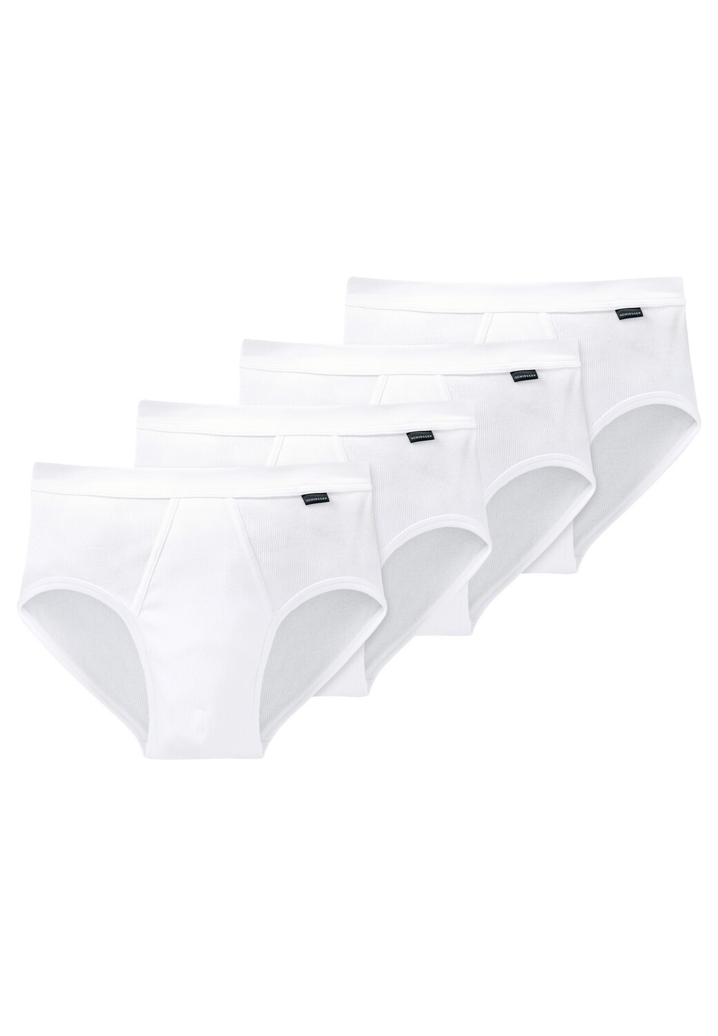 

Трусы Schiesser/Unterhose Cotton Essentials Doppelripp, белый