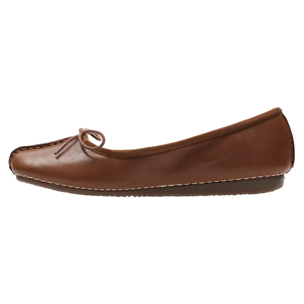 Балетки Clarks Shoes Freckle Ice Trend, коричневый — фото 3
