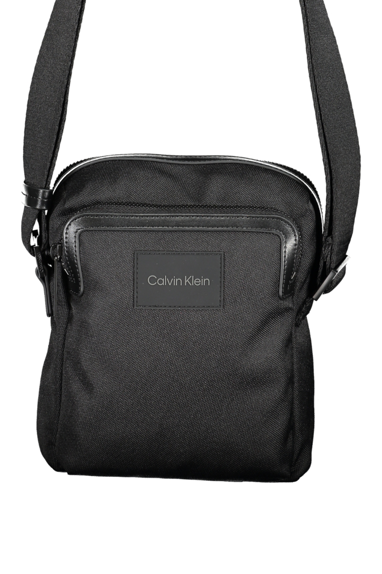 

Мужская сумка Calvin Klein текстильная через плечо, черный