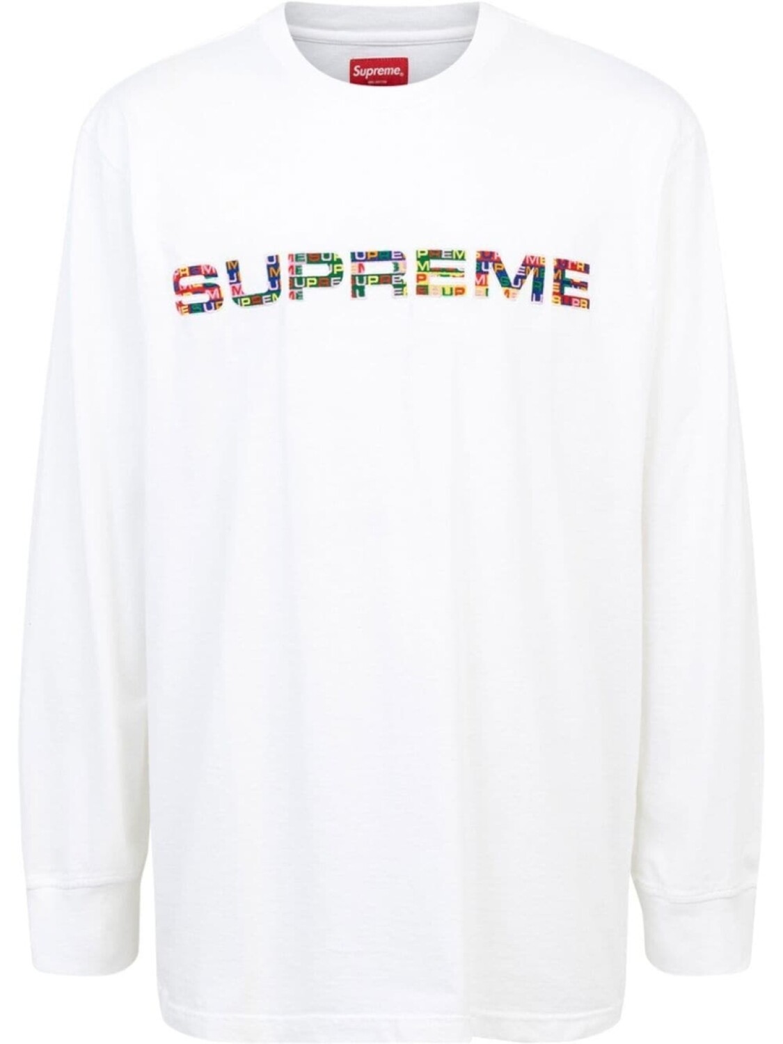 

Supreme футболка с логотипом, белый