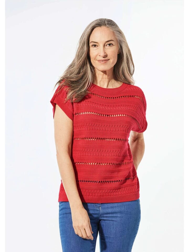 

Пуловер GOLDNER Stricktop, красный