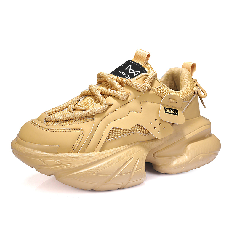 

MIIOW Мужские массивные кроссовки Low Top Camel, цвет Camel