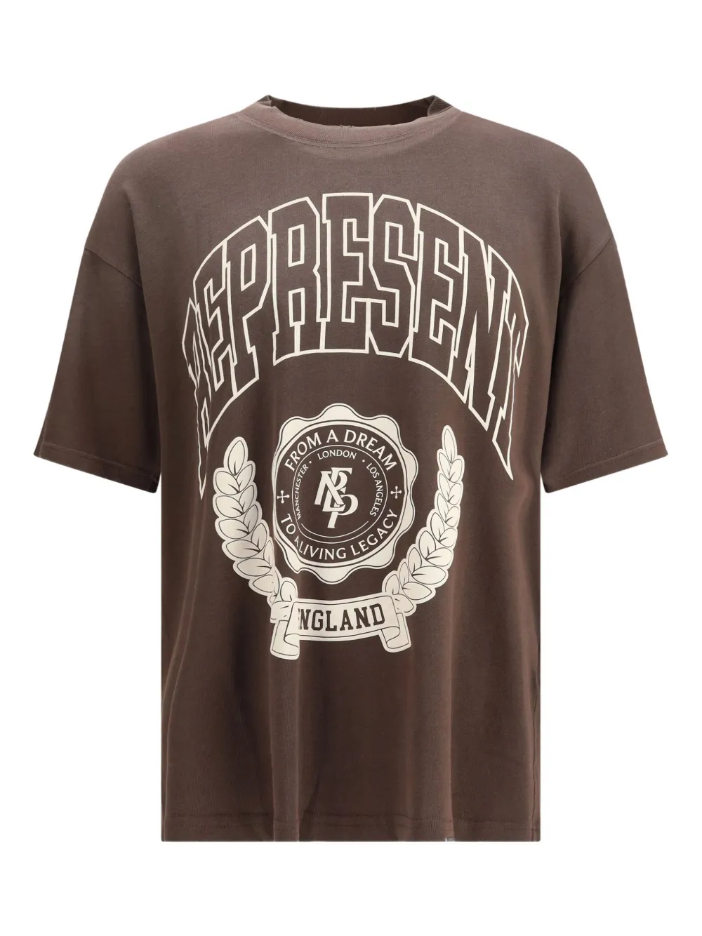 

Футболка с гербом Legacy Represent, коричневый