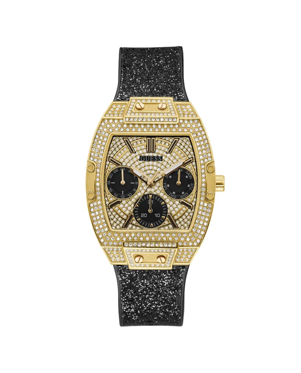 

Женские часы Raven GW0105L2 с силиконовым и черным ремешком Guess, черный