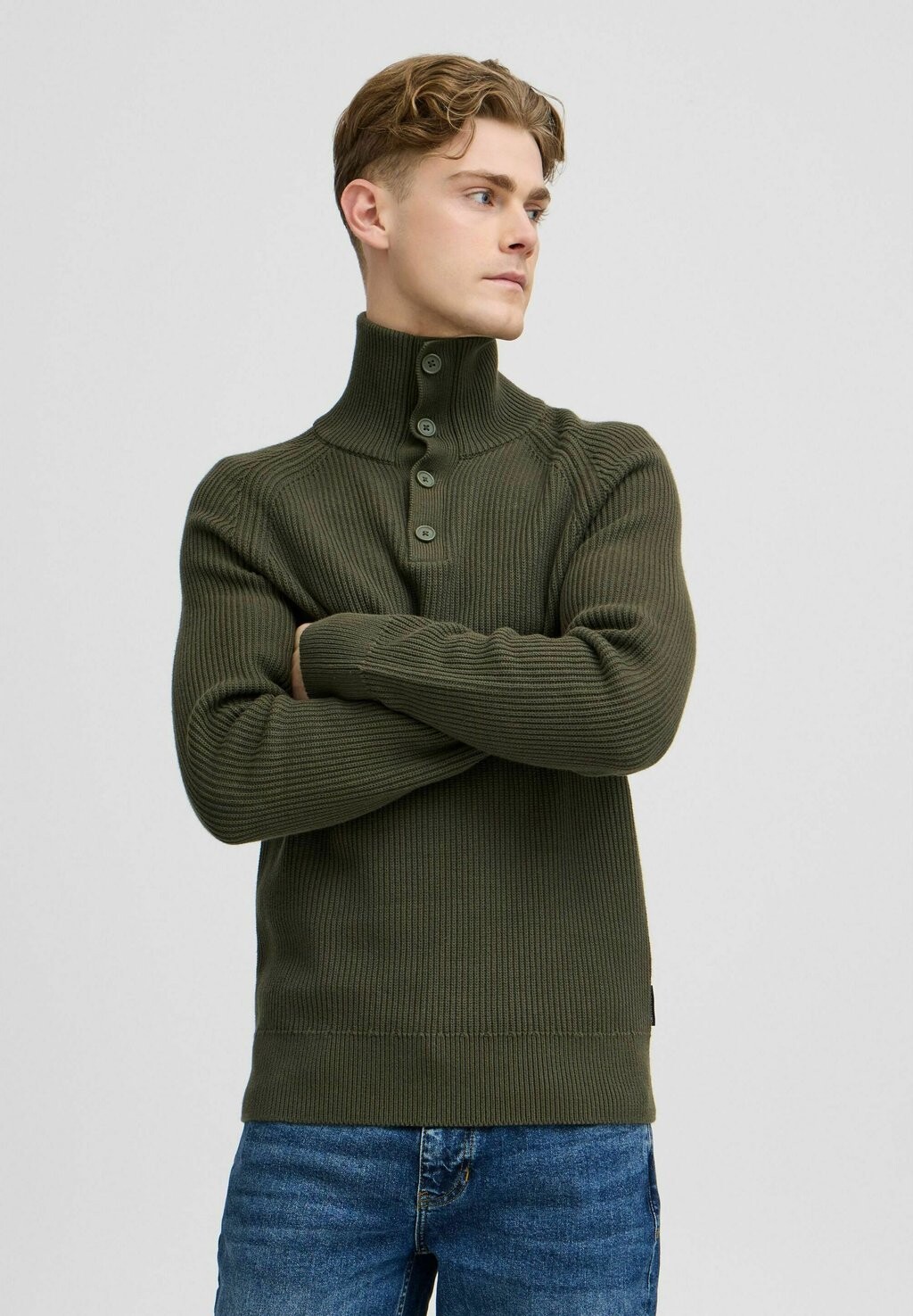 

Джемпер KRISTIAN NECK Casual Friday, цвет Evergreen