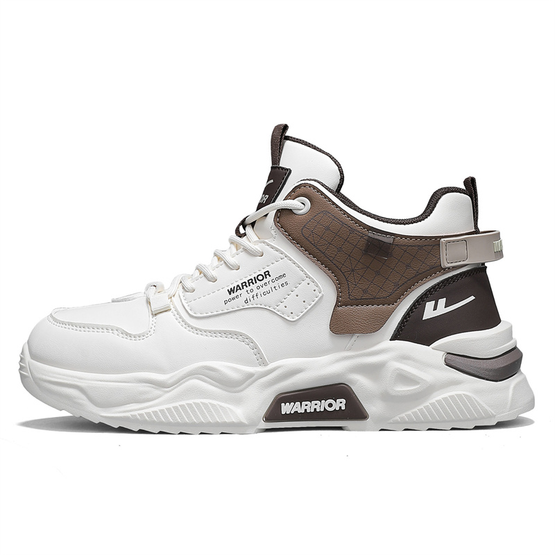 

WARRIOR Кеды Casual высокие мужские Brown