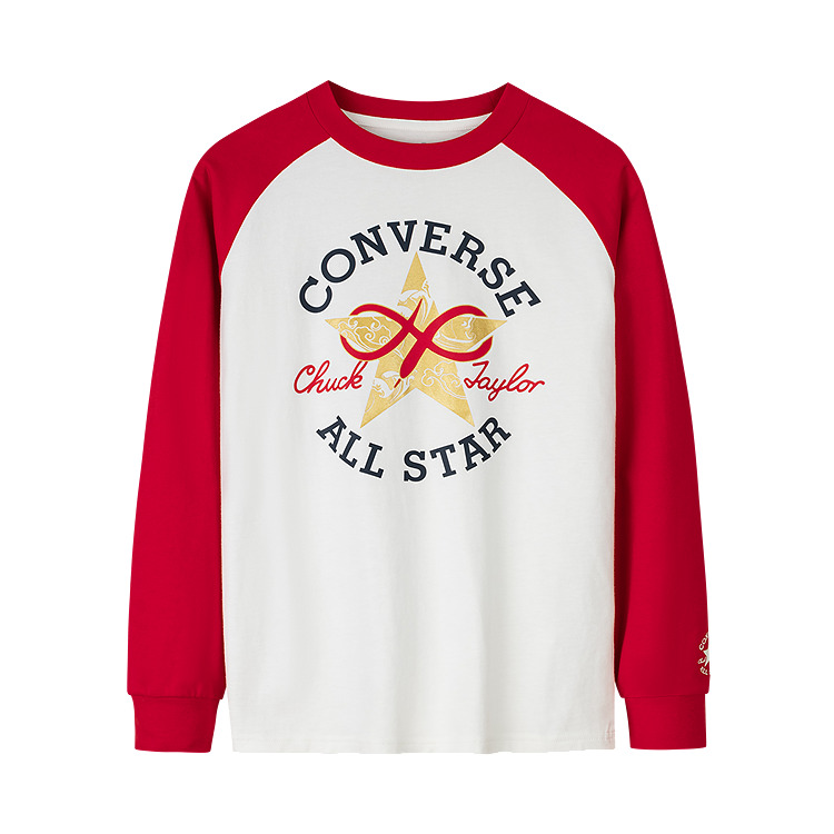 

Converse Футболка CNY New Year's Collection Classical Style White для подростков