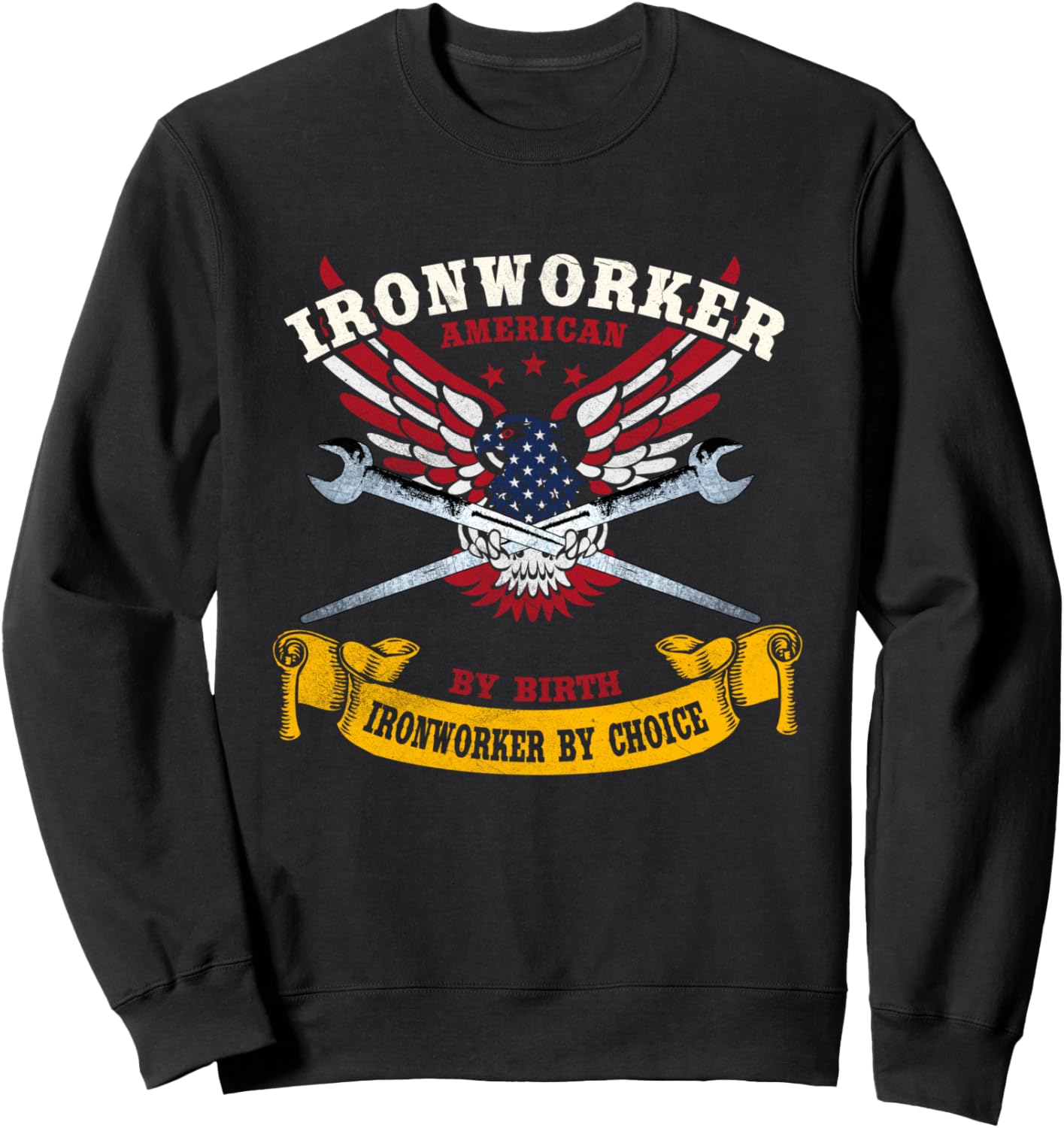 

Толстовка с металлическим рисунком в подарок, толстовка American Viver Warcarbide Choice Ironworks Shirt, черный