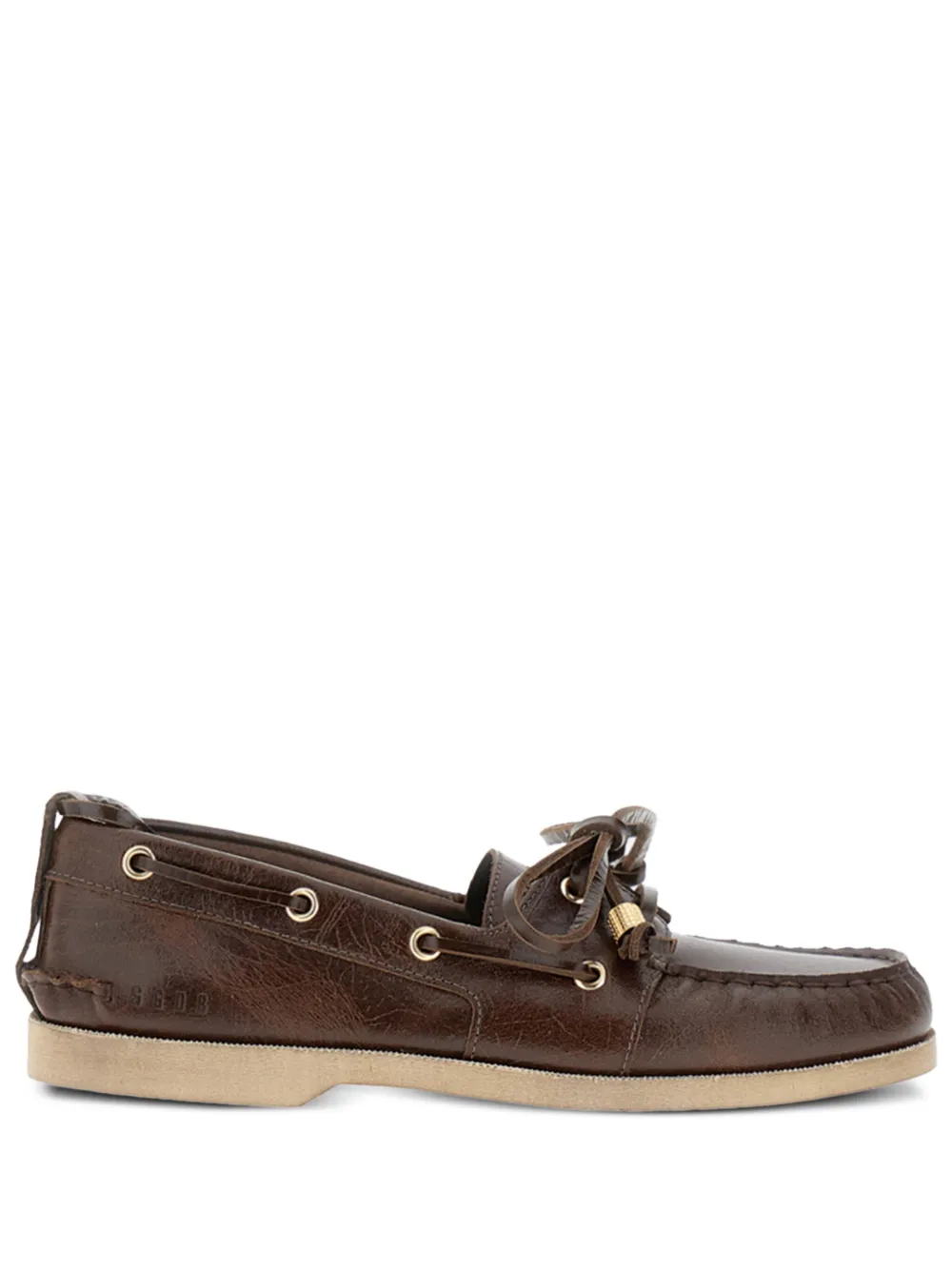 Лоферы со шнуровкой GOLDEN GOOSE, коричневый