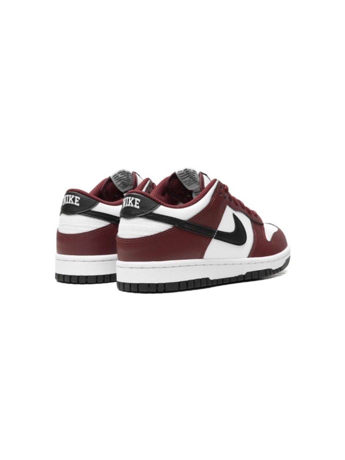 Кроссовки Dunk Low Dark Team Red Nike Kids, красный — фото 3