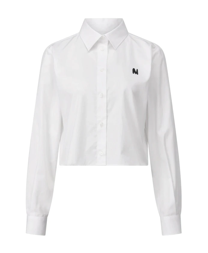 

Укороченная рубашка Msgm, белый