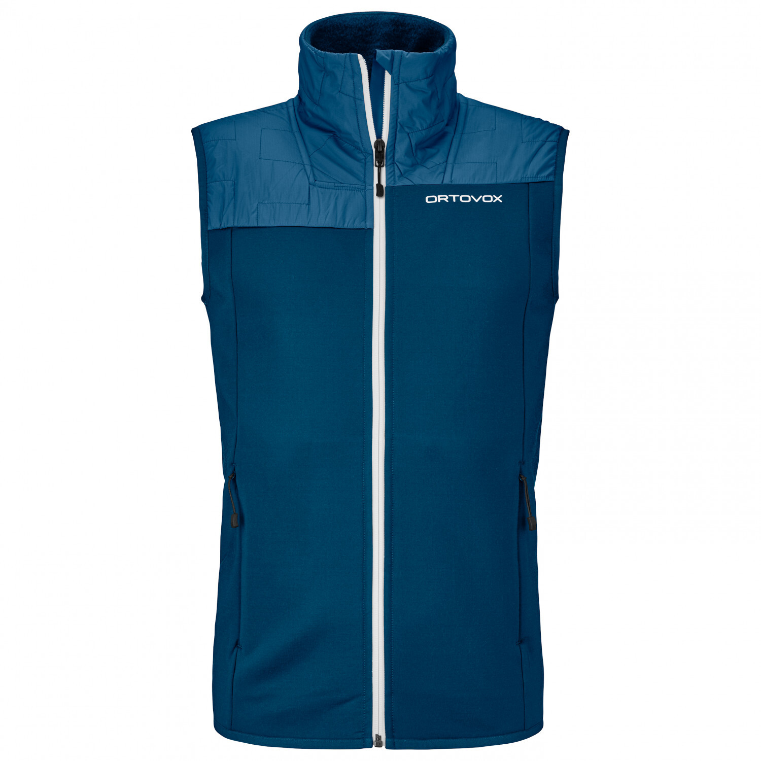 

Флисовый жилет Ortovox Fleece Plus Vest, цвет Petrol Blue