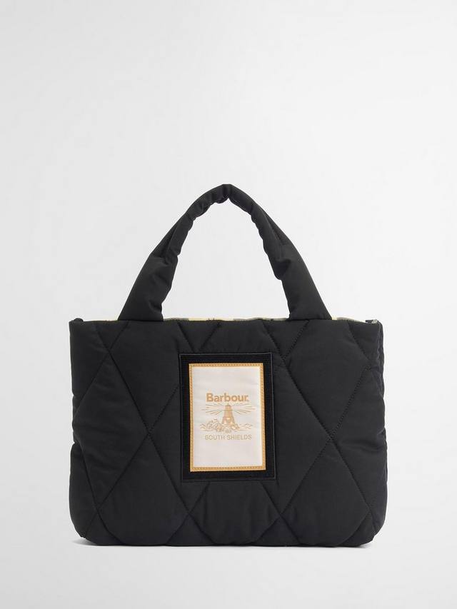 

Маленькая сумка-тоут Mariah с простежкой Barbour, Black