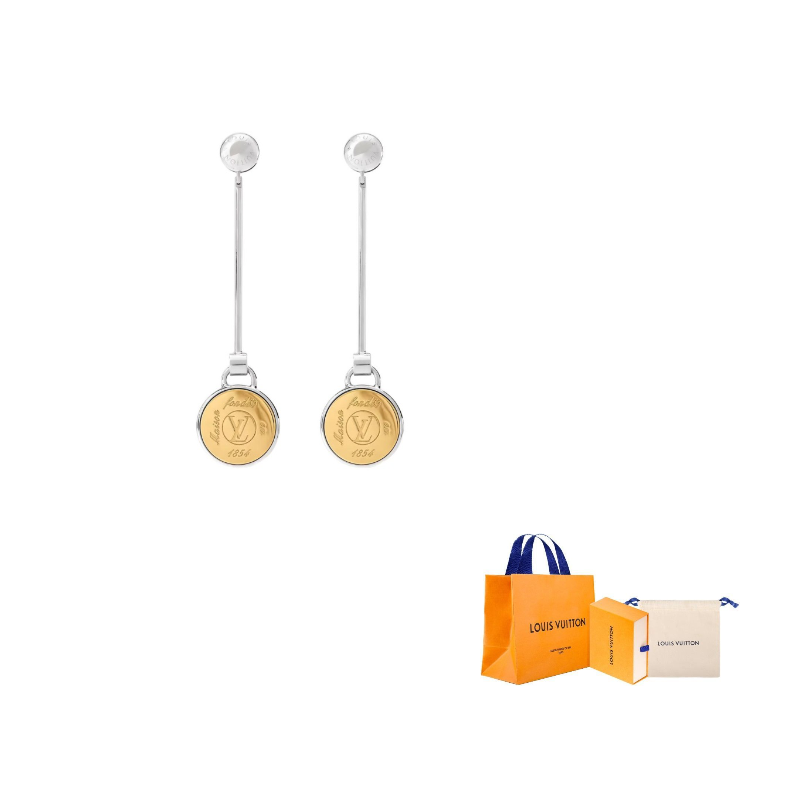 

LOUIS VUITTON Серебряные металлические серьги для женщин