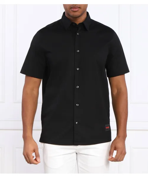

Рубашка Эбор Regular fit Hugo, черный