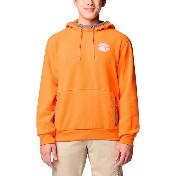 

Мужской оранжевый флисовый худи Clemson Tigers Flanker Columbia