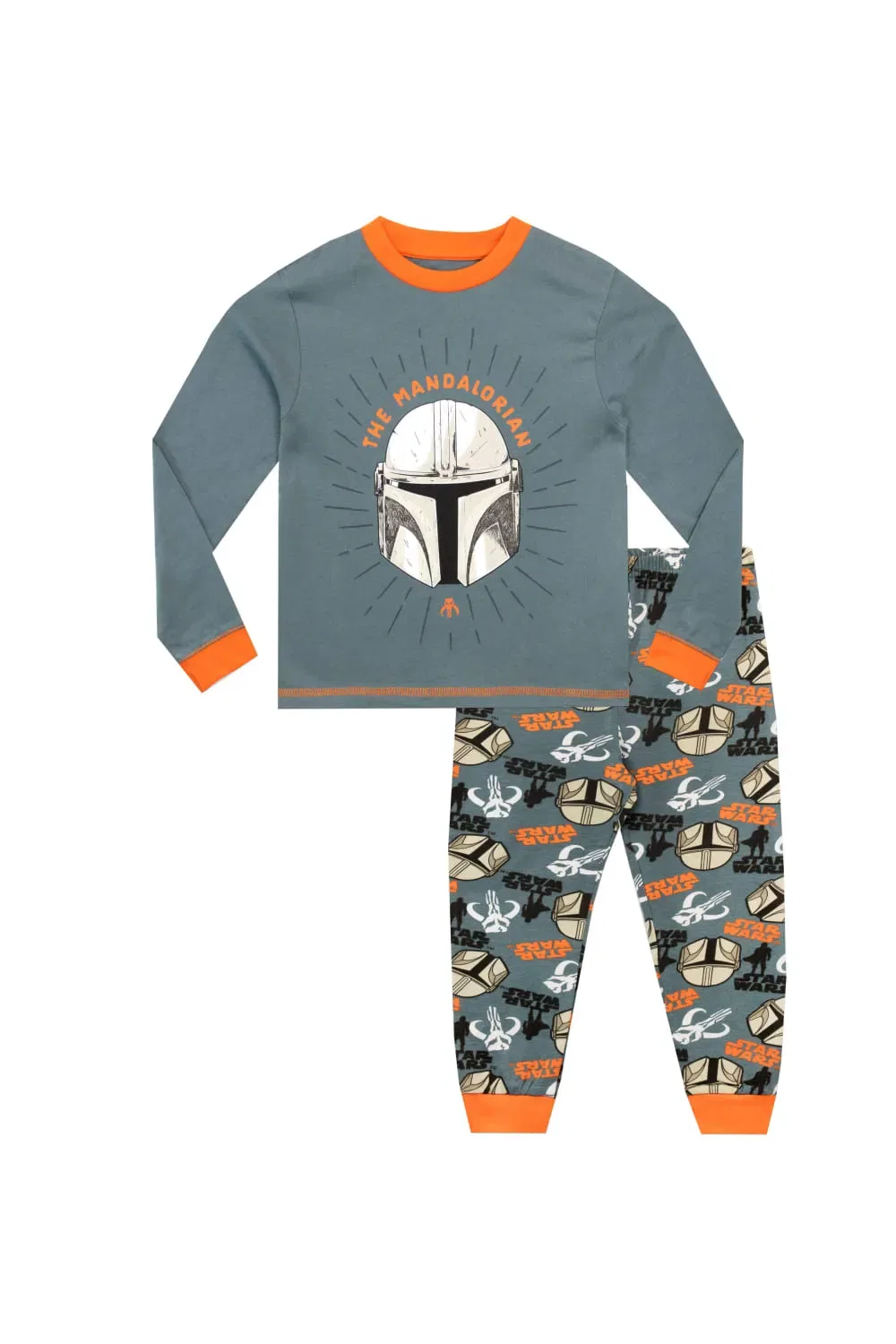 Пижама Mandalorian Star Wars, серый