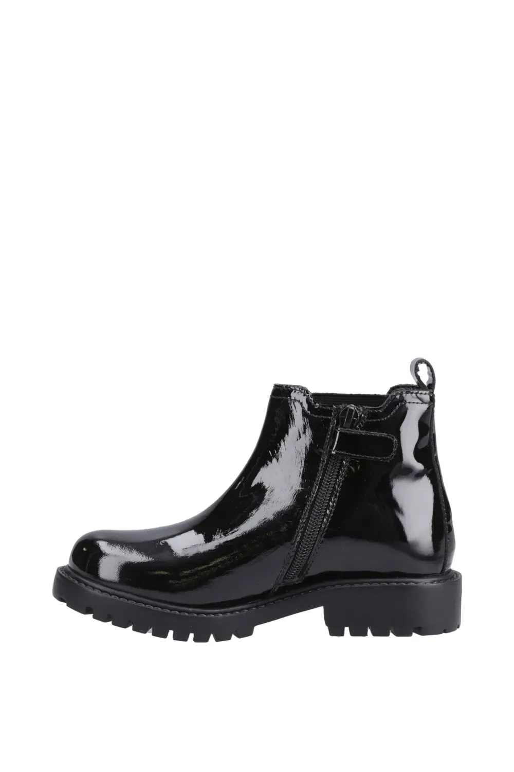 Ботинки Chelsea на толстой подошве Hush Puppies, черный — фото 4