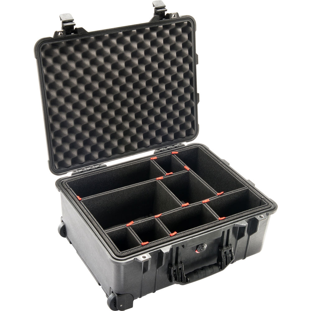 

Кейс Pelican 1560TP с системой разделителей TrekPak (черный)