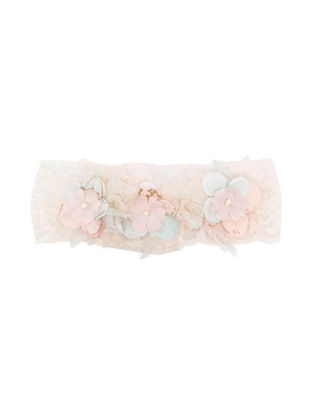 

Корона с цветочной аппликацией Amaya, розовый