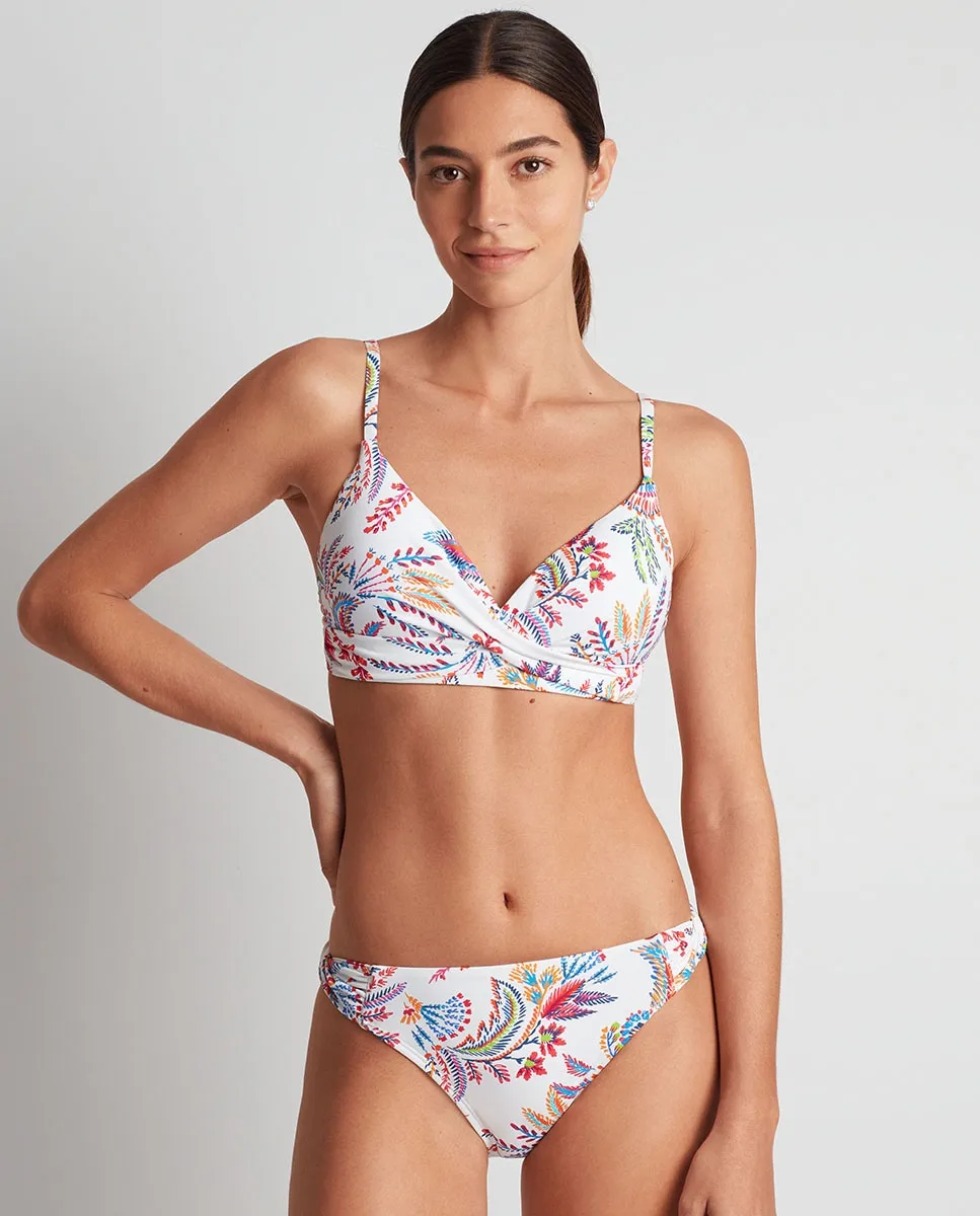 

Женский треугольный бюстгальтер со съемными чашками Lauren Ralph Lauren, розовый