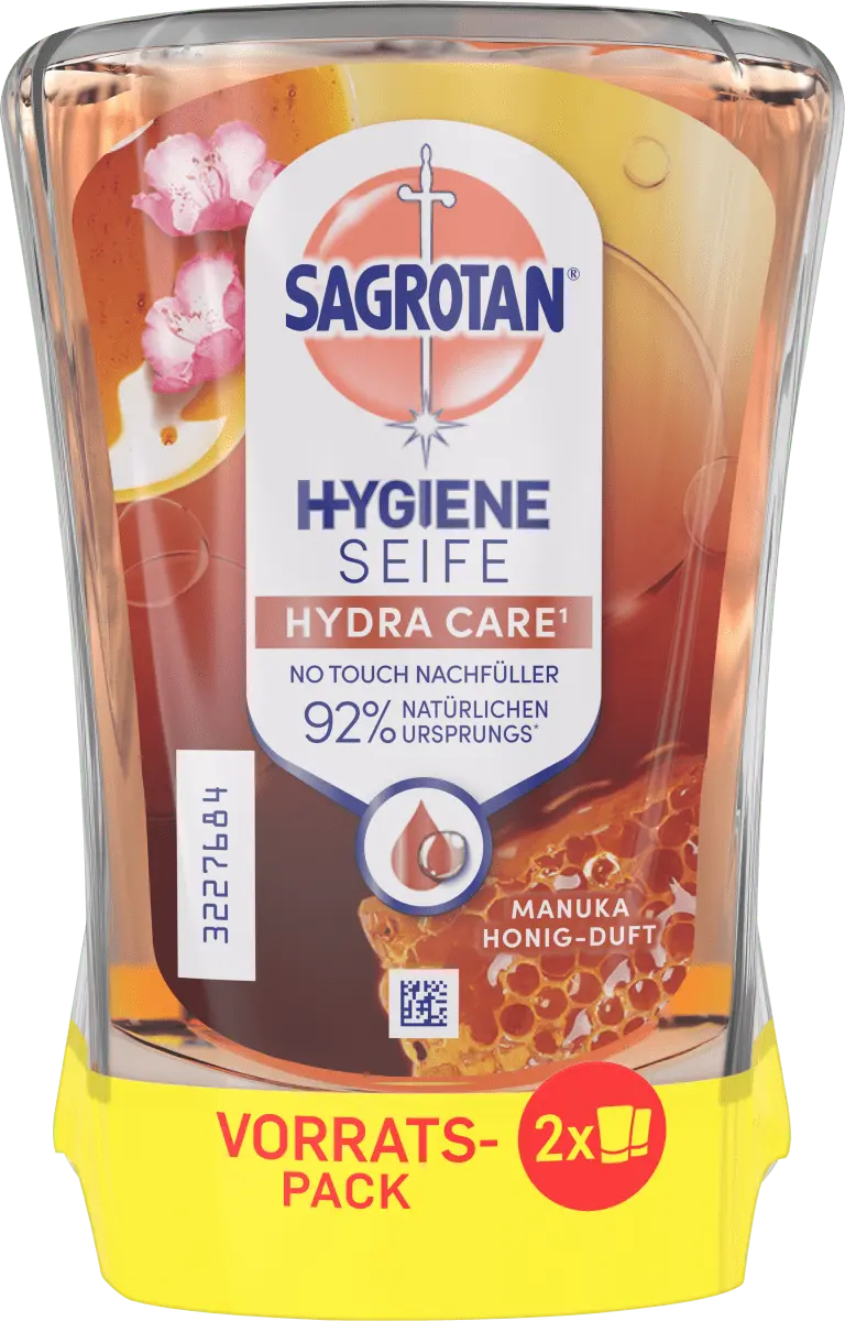 

Дозатор для мыла No Touch Manuka мед сменная упаковка (2x250 мл) 500 мл Sagrotan