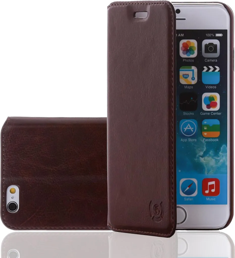 

Чехол для Apple iPhone 6 Plus из натуральной кожи Numia, коричневый
