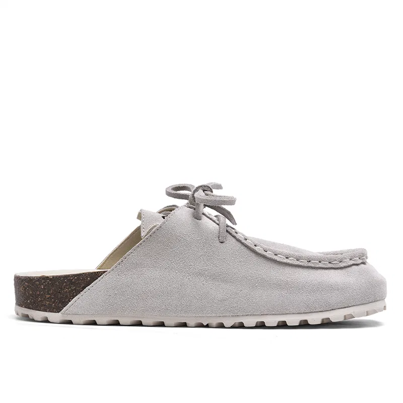 Сандалии в стиле Birkenstock Lee Khaki — фото 4