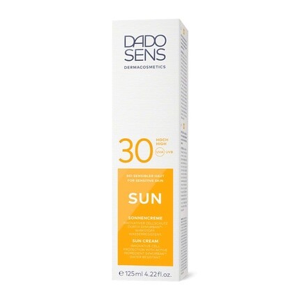 Солнцезащитный крем Spf 30 125мл для чувствительной и склонной к аллергии кожи, Dado Sens — фото 2