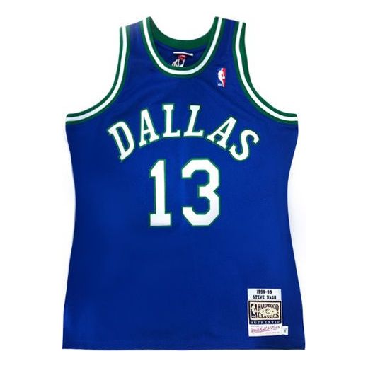 

Баскетбольное джерси Mitchell & Ness NBA AU 1998-99, синий