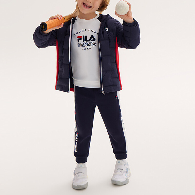 FILA Kids Пуховик/пуховик, цвет Royal — фото 2