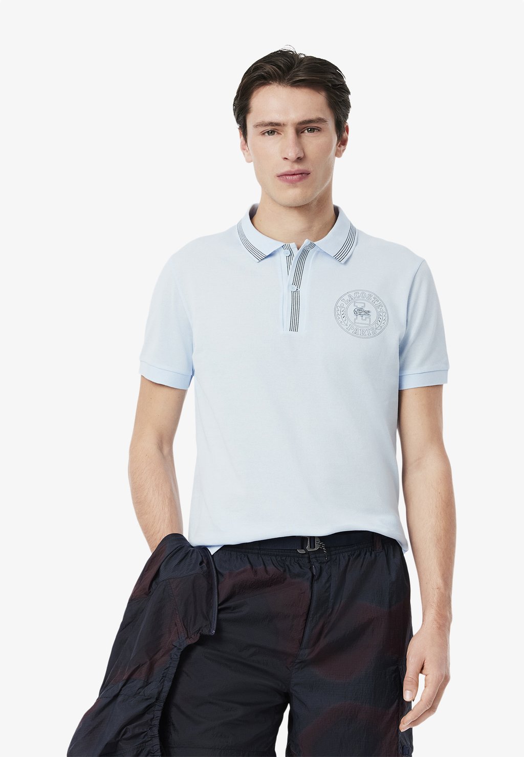

Поло Lacoste, синий