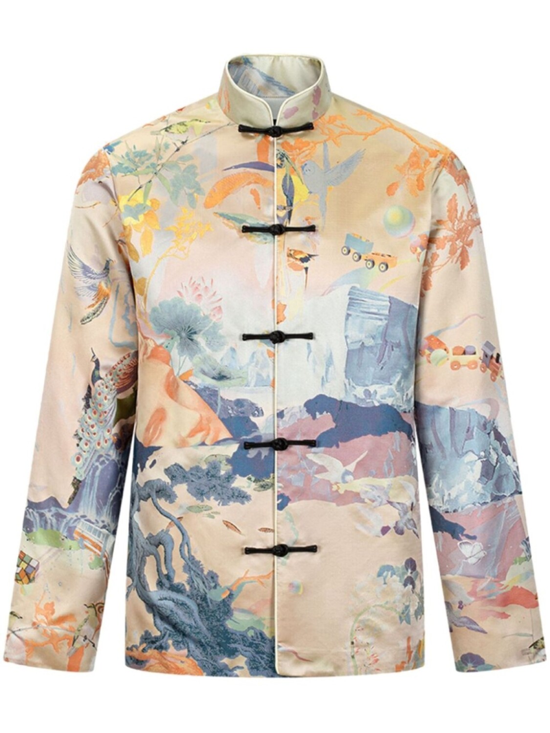 

Куртка x Jacky Tsai Dali Icons Shanghai Tang, нейтральный цвет