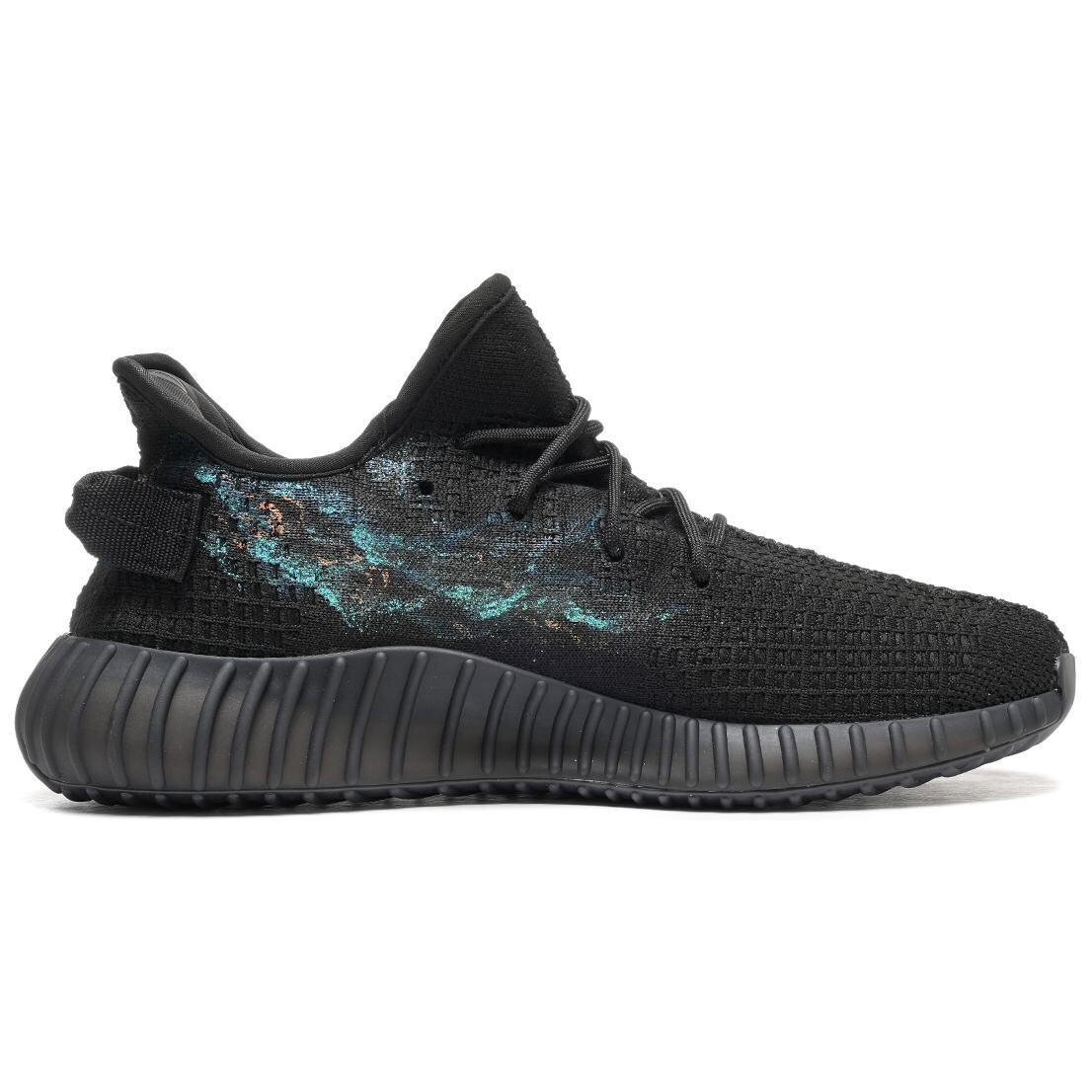 Кроссовки adidas originals Yeezy Boost 350 V2 Lifestyle Shoes Unisex Low-top Black, черный — фото 2