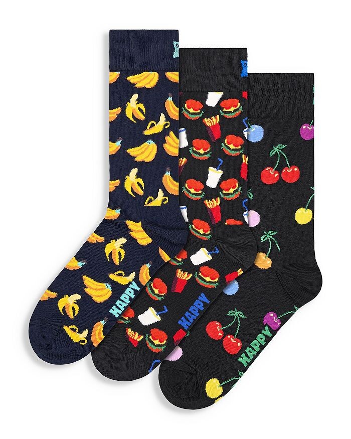 

Носки Happy Socks Food Crew, упаковка из 3 шт, мультиколор