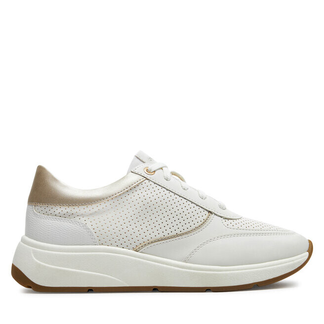 

Кроссовки Geox D Cristael D45MXD 054AJ C1327 White/Lt Gold, белый