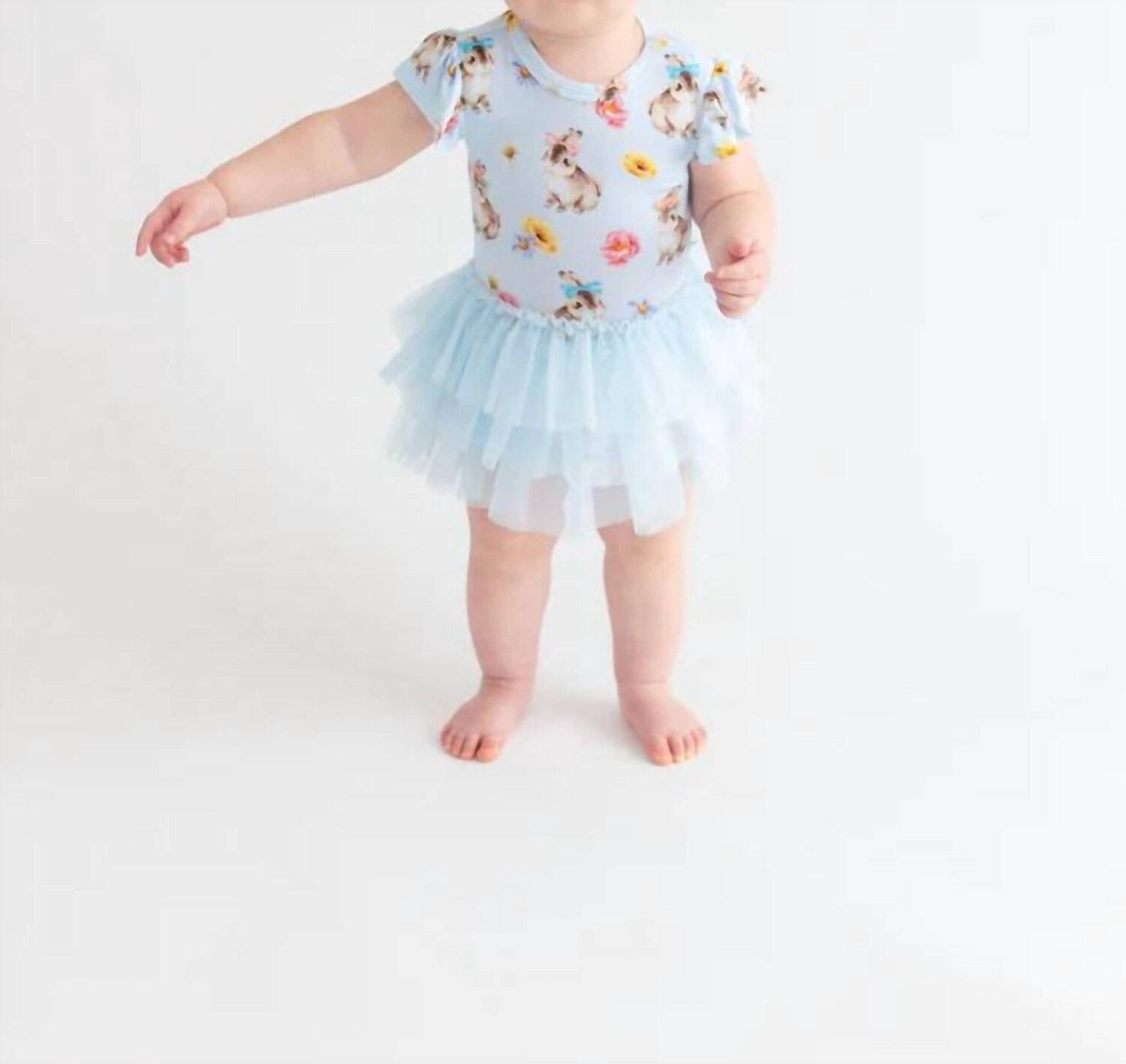 

Голубое платье-боди из тюля Tinsley Jane Posh Peanut